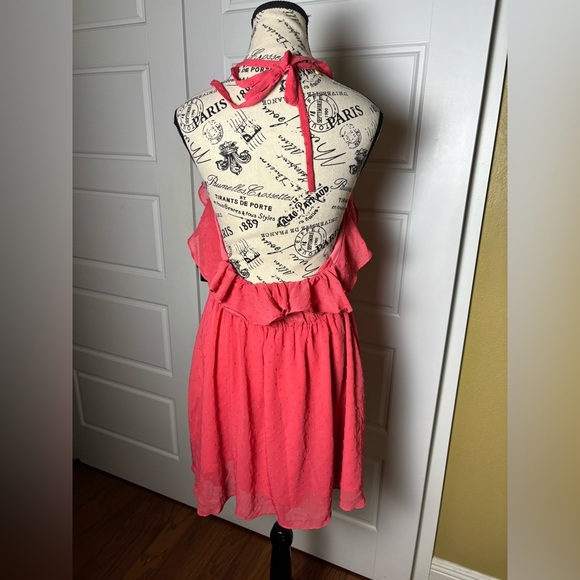 NWT For Love & Lemons Tarta Tank Dress in Flamingo - Picture 12 of 13